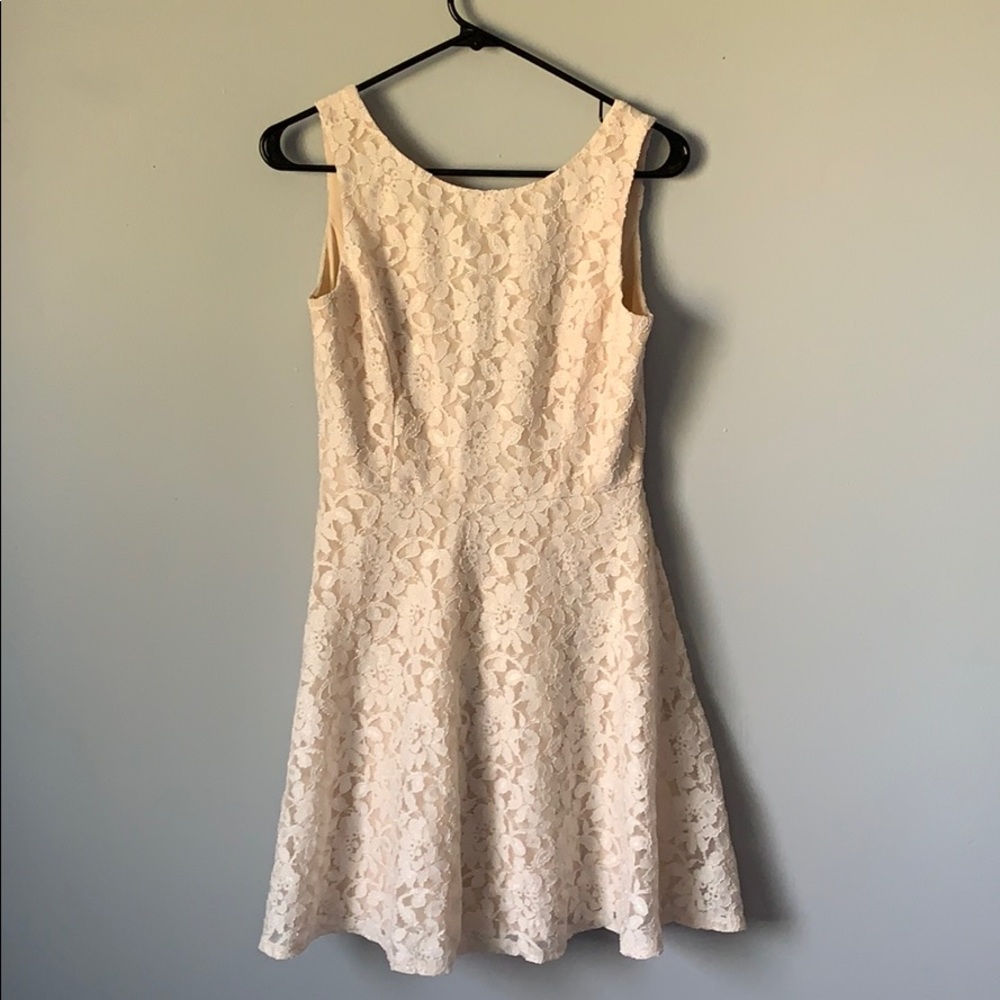 Cream dress